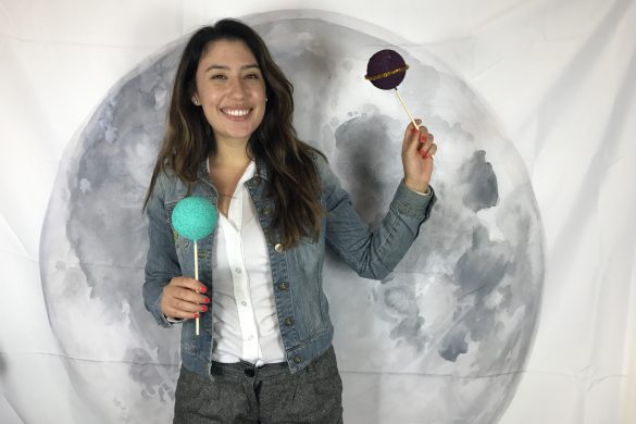 DIY galaxy photo booth